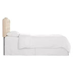 Tête de lit capitonnée en velours Skyline Furniture