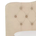 Tête de lit capitonnée en velours Skyline Furniture