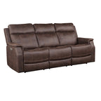 Steve Silver Faux Leather Power Reclining Sofa