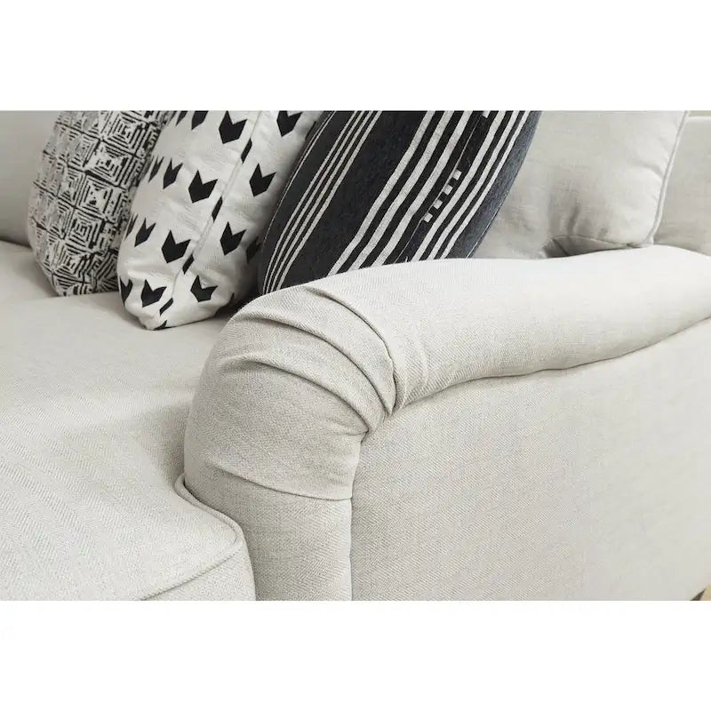 Signature Design by Ashley Huntsworth Dove Gray 5-Piece Sectional with Chaise - 155W x 99D x 38H