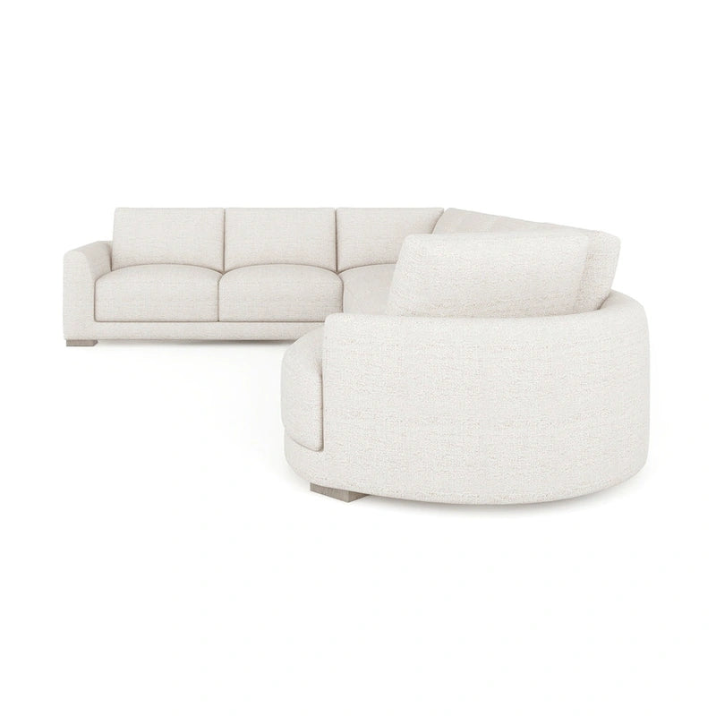 Laguna 165.5 L-Shape Modular Sectional Sofa with Chaise Lounge