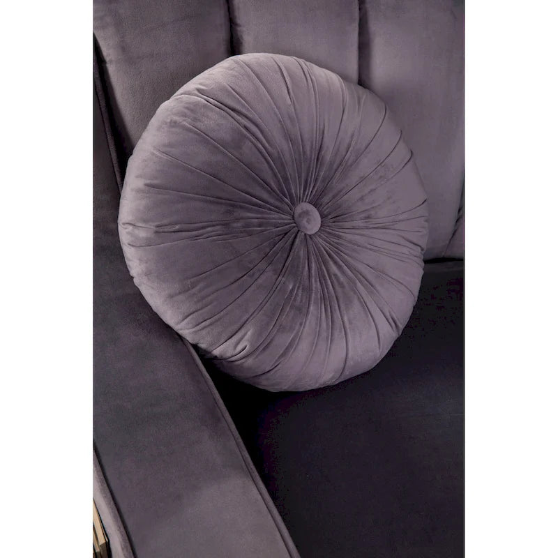 Velvet Sofas & Couches 4 Seats Round shape - 142