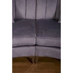 Velvet Sofas & Couches 4 Seats Round shape - 142