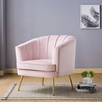 Fauteuil d'appoint contemporain en tissu Delicia par Furniture of America