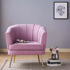 Fauteuil d'appoint contemporain en tissu Delicia par Furniture of America