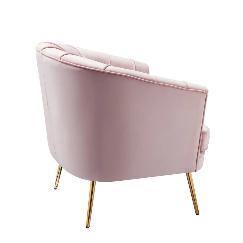 Fauteuil d'appoint contemporain en tissu Delicia par Furniture of America