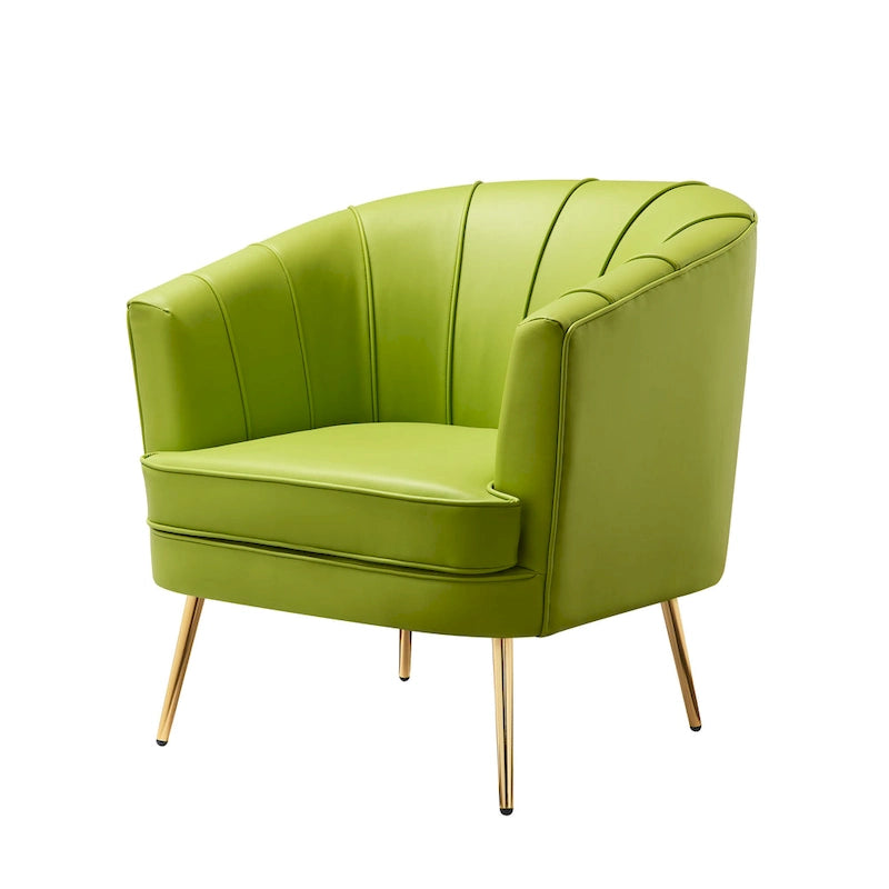 Fauteuil d'appoint contemporain en tissu Delicia par Furniture of America