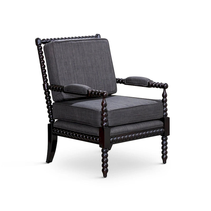 Fauteuil en tissu Spindle