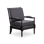 Fauteuil en tissu Spindle