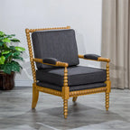 Fauteuil en tissu Spindle