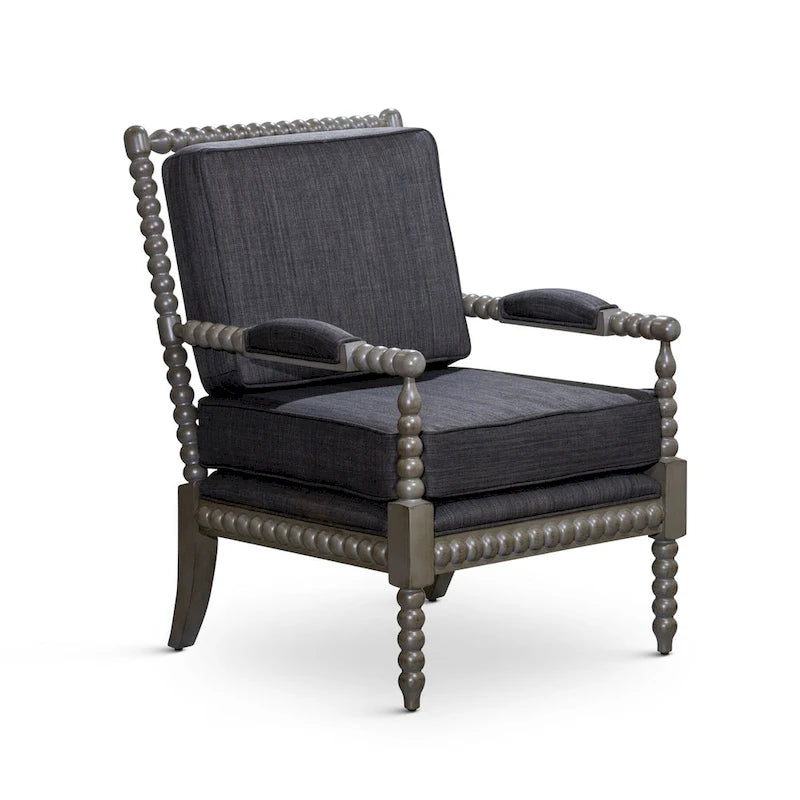 Fauteuil en tissu Spindle