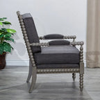 Fauteuil en tissu Spindle