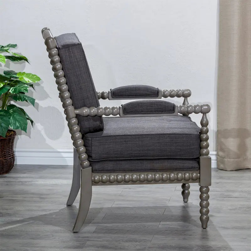 Fauteuil en tissu Spindle