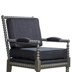 Fauteuil en tissu Spindle
