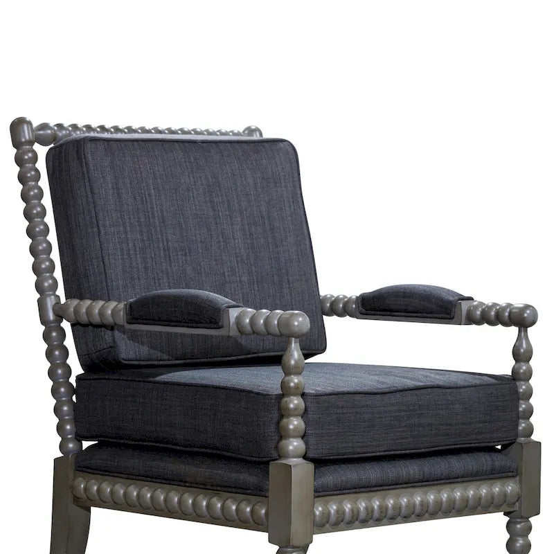 Fauteuil en tissu Spindle
