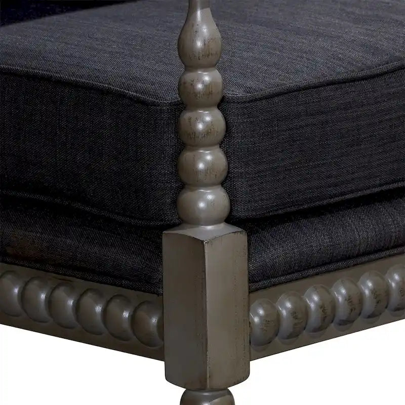 Fauteuil en tissu Spindle