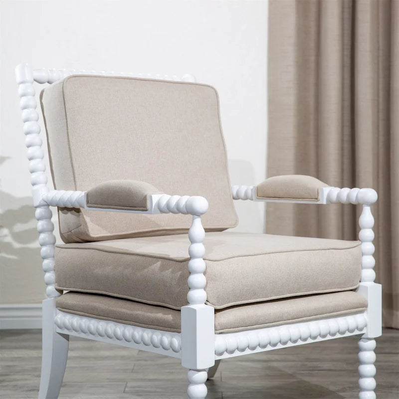 Fauteuil en tissu Spindle