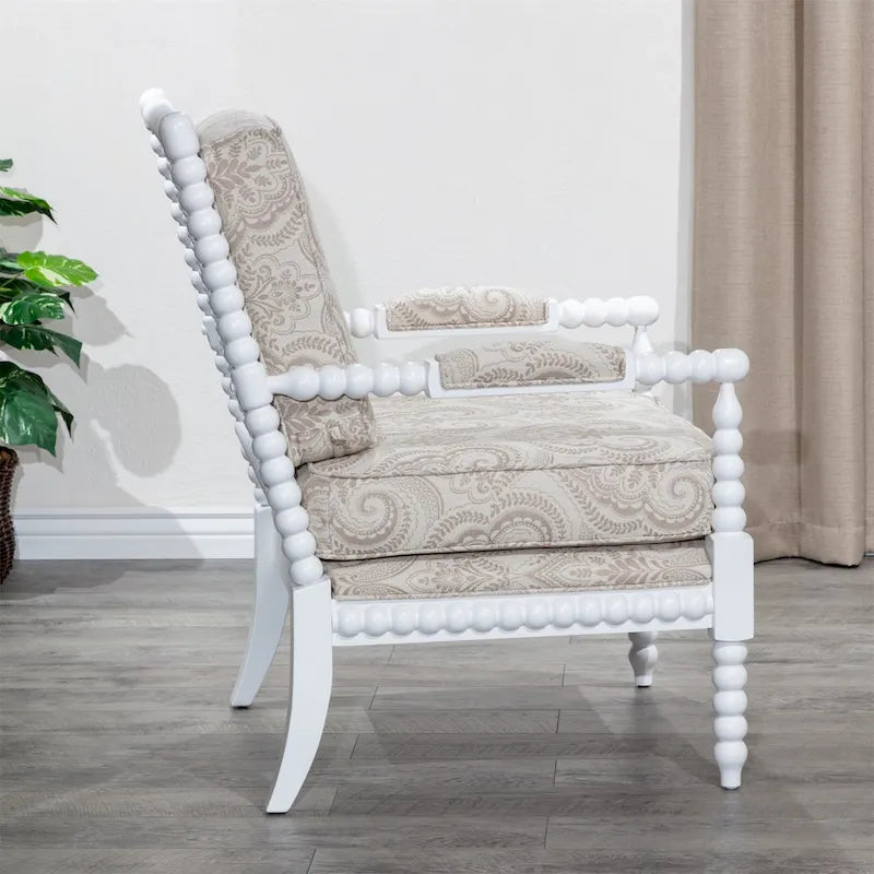 Fauteuil en tissu Spindle