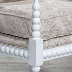 Fauteuil en tissu Spindle