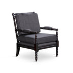 Fauteuil en tissu Spindle