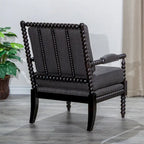 Fauteuil en tissu Spindle
