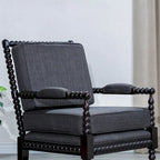 Fauteuil en tissu Spindle