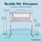 Baby Delight Beside Me Dreamer Moïse et lit de chevet