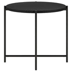 Table d'appoint ronde large Loretta 23.63 avec plateau en MDF