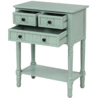 Console à 3 tiroirs Copper Grove Colby avec étagère inférieure