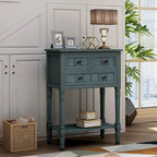 Console à 3 tiroirs Copper Grove Colby avec étagère inférieure