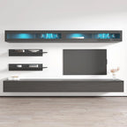 Fly I2 30TV Meuble TV mural flottant moderne