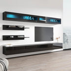 Fly I2 30TV Meuble TV mural flottant moderne