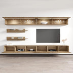 Fly I2 30TV Meuble TV mural flottant moderne