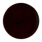 Table piédestal ronde traditionnelle Butler en finition cerisier plantation - marron foncé