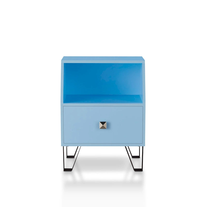 Kara Contemporary 16-inch 1-Shelf Side Table by Furniture of America