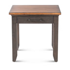 Steve Silver Two-Tone Finish 1-drawer Wooden Side Table