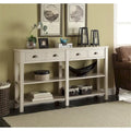 72 Console Table with 4 Drawers