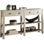 72 Console Table with 4 Drawers