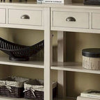 72 Console Table with 4 Drawers