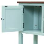 Console/Buffet rétro Nestfair avec tiroirs et étagère inférieure