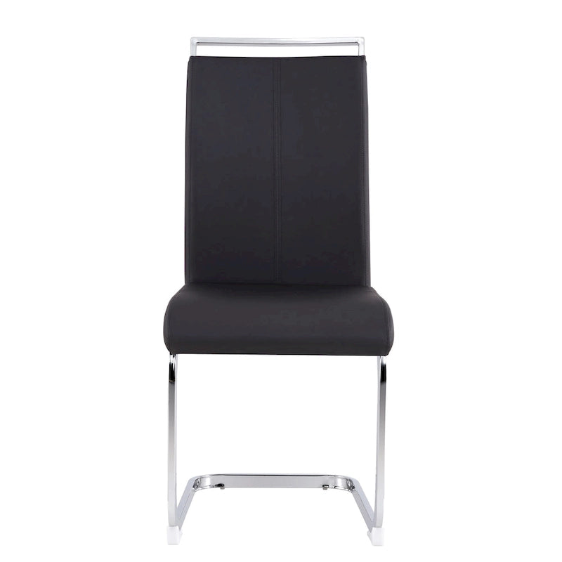 Modern Dining Chairs PU Faux Leather set of 4