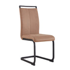 Modern Dining Chairs PU Faux Leather set of 4