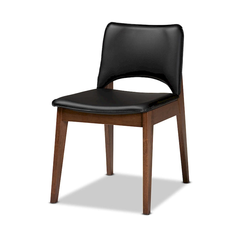 Afton Mid-Century Modern 7-Piece Dining Set