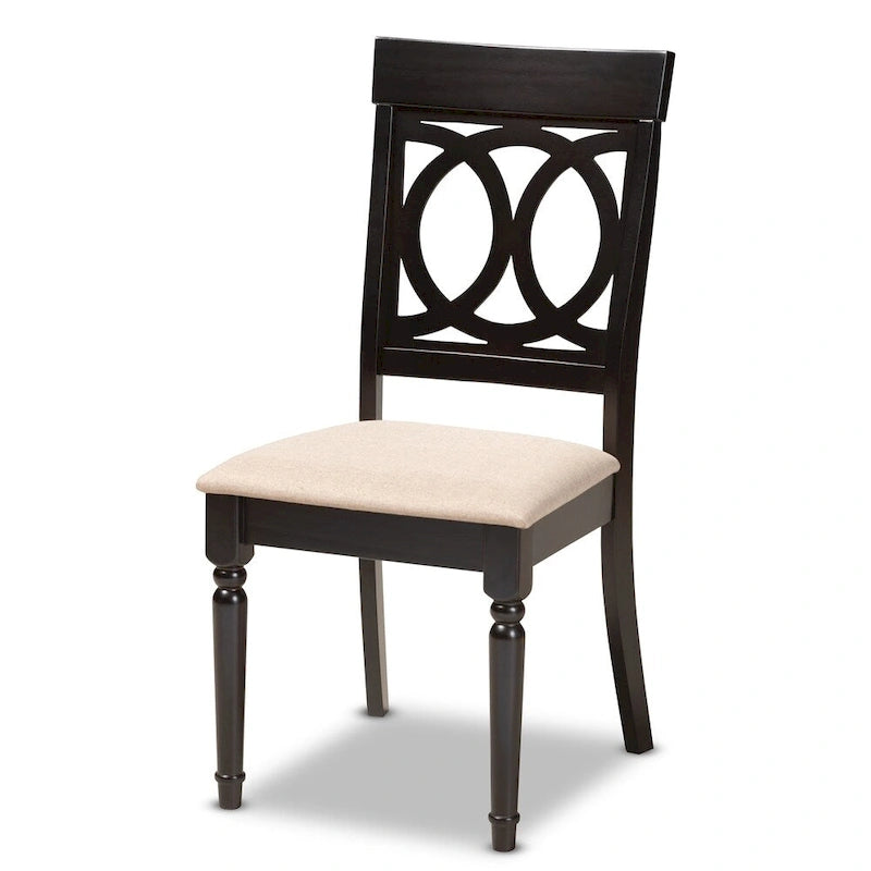 Copper Grove Taizz Modern Fabric 4-piece Dining Chair Set