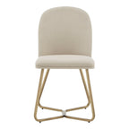 Cheyenne Gold Metal Dining Chair (Set of 2) by iNSPIRE Q Modern
