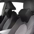 Stalwart Car Headrest Pillow 2-Pack, Black