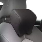 Oreiller d'Appui-Tête Stalwart pour Voiture, Lot de 2, Noir