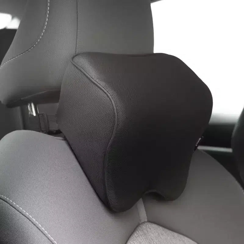 Oreiller d'Appui-Tête Stalwart pour Voiture, Lot de 2, Noir