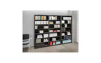 Classeur latéral ouvert Tennsco à étagères fixes pour dossiers à onglets latéraux, 6 étagères pour dossiers légaux/lettres, gris clair, 36 x 16,5 x 75,25
