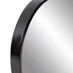 Miroir mural rectangulaire Howard Elliott 36x24 Milo avec cadre en acier inoxydable